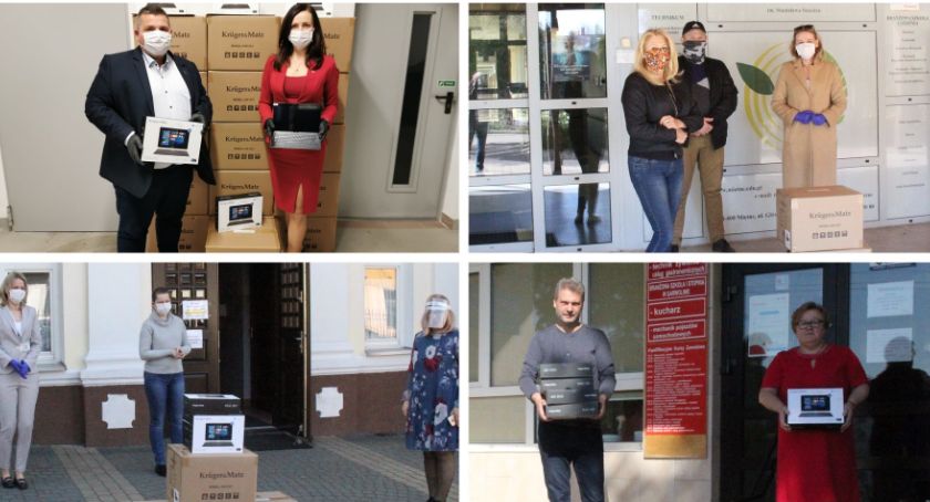 Sprzęt komputerowy warty 150 tys. zł trafi do uczniów szkół powiatowych
