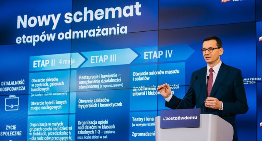 Od 4 maja zniosą kolejne ograniczenia