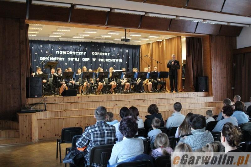 Orkiestra Dęta OSP Żelechów zagrała Koncert Noworoczny
