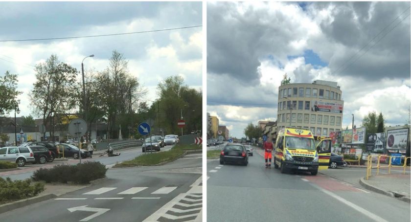 Potrącenie przy dworcu PKS