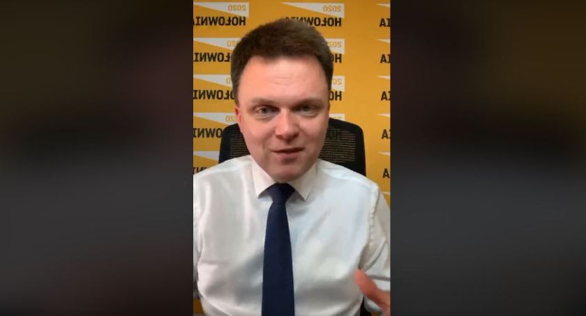 Szymon Hołownia o Garwolinie – Live kandydata na prezydenta
