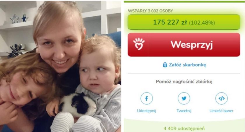 Ponad 175 tys. zł dla Lenki – Jest pełna kwota na leczenie!