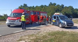 Śmiertelny wypadek na drodze za Maciejowicami w kierunku Dęblina. Nie żyją dwie osoby