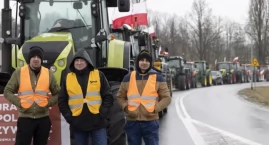 Rolnicy odstąpili od blokady ronda! Trasa przemarszu, ilość osób i ciągników!