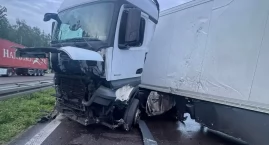 Utrudnienia na S17 pod Miętnem. TIR zablokował trasę&hellip;