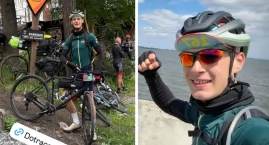 Damian Łapacz na półmetku Wisły 1200. Za nim już 600&hellip;