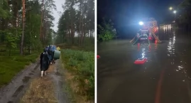 Nawałnice nad powiatem garwolińskim. Ewakuacja obozu&hellip;