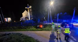Nocna jazda zakończona na płocie kościoła. Pijana 44&hellip;