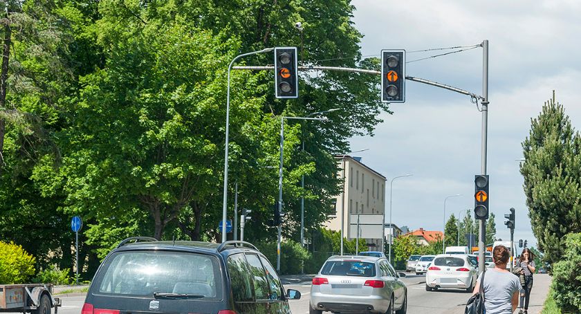 Problemy ze światłami na ul. Sikorskiego w Bytowie