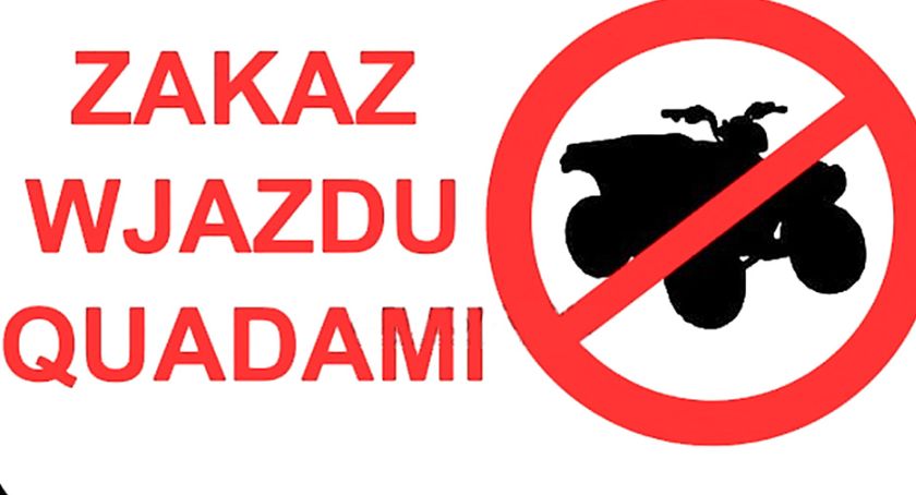 Zakaz jazdy quadem w gminie Studzienice?