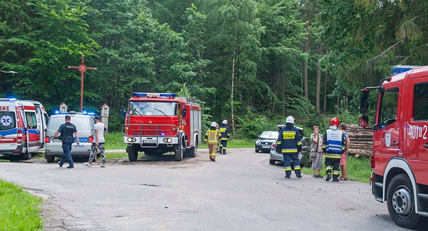 Wypadek na drodze Niezabyszewo - Płotowo