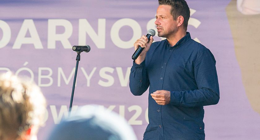 Rafał Trzaskowski w Bytowie