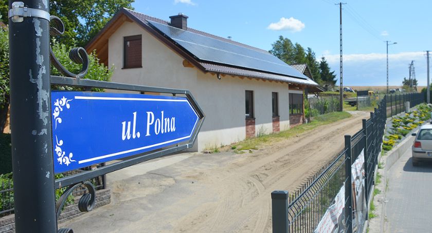 Remont ul. Polnej w Borowym Młynie