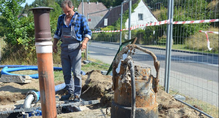 Remont przepompowni w Studzienicach