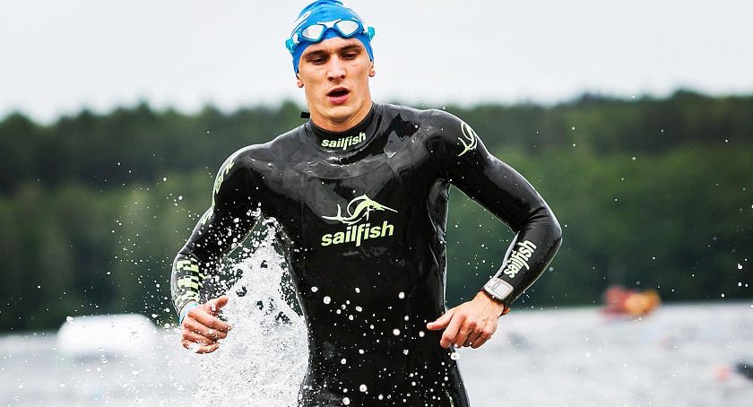 Mateusz Hering na triathlonowych mistrzostwach Polski