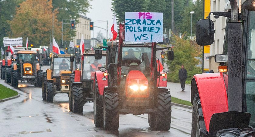 Protest rolników w Bytowie