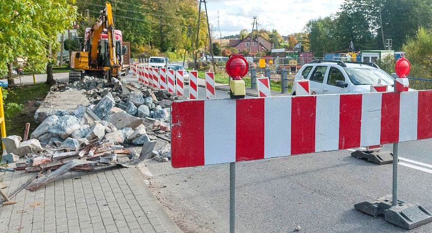 Przebudowa mostu na krajowej 20 w Tuchomiu