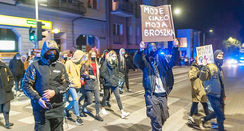 Drugi dzień protestu w Bytowie