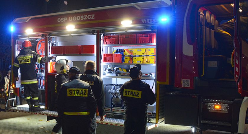 Nowy samochód dla OSP w Ugoszczy