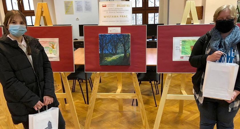 W Bibliotece Miejskiejw Bytowie rozstrzygnięto konkurs plastyczny