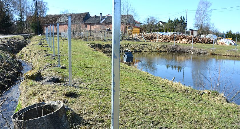 Staw przeciwpożarowy w Niedarzynie zostanie ogrodzony