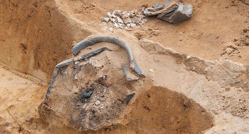 Wykopaliska archeologiczne pod Bytowem