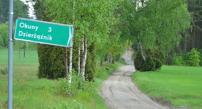 Remont drogi Kłączno - Dzierżążnik