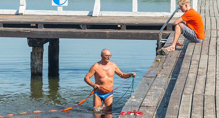 Obniżyła się woda w Jeleniu