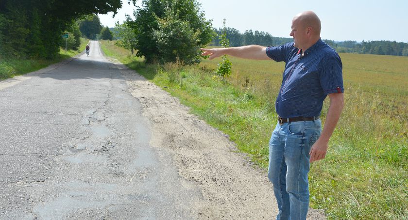 Niebezpieczny przejazd przez Jerzkowice