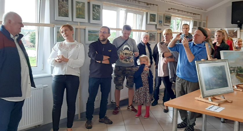 Wystawa malarska w Skwierawach