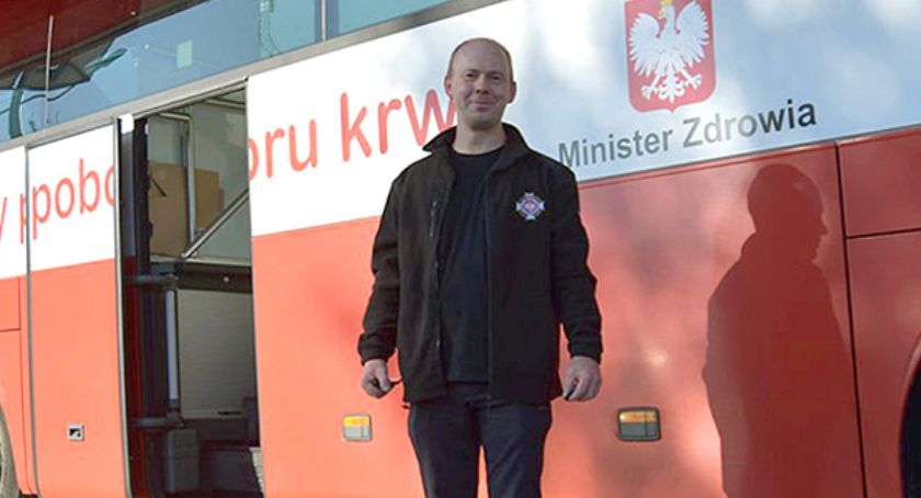 Marcin Michałka poprowadził ostatnią zbiórkę krwi w Parchowie