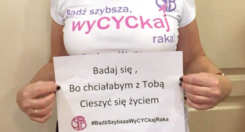 Akcję Bądź szybsza, wyCYCkaj raka w Bytowie