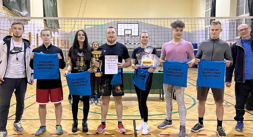 W Rokitach rozegrano II Sołecki Turniej Piłki Siatkowej