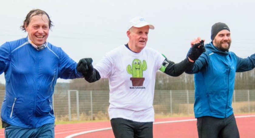 Stanisław Majkowski. 65 okrążeń stadionu na 65 urodziny