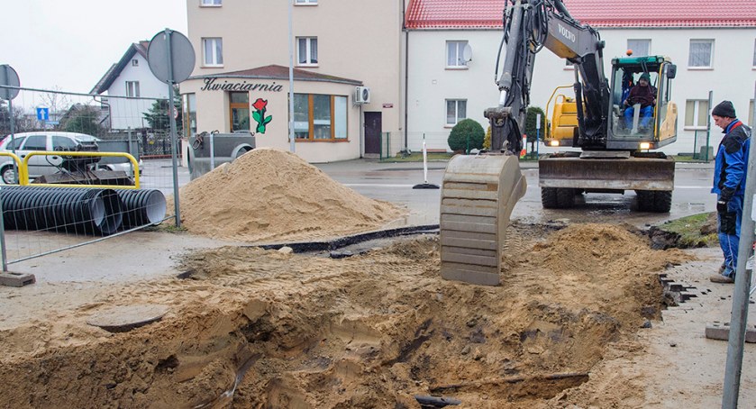 Uwaga na zwężenie ul. Gdańskiej w Bytowie