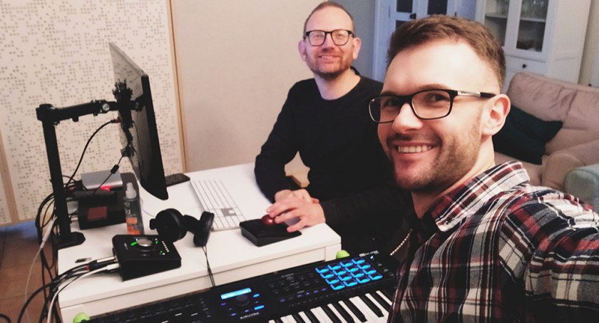 Paweł Ruszkowski w Łąkiem nagrywał swoją najnowszą płytę „Słowem wszystko”