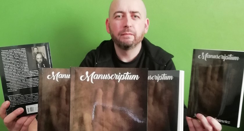 „Manuscriptum” dziewiąty tomik wierszy bytowskiego poety Jarosława Juchniewicza