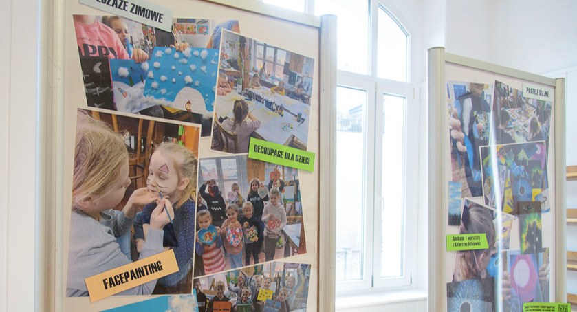 Wystawa zdjęć z ferii zimowych w Bytowskim Centrum Kultury