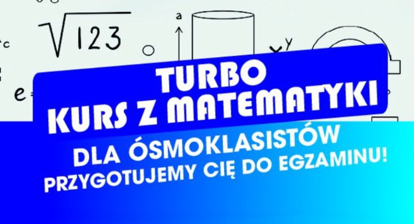 Matematyczny turbo kurs dla ósmoklasistów