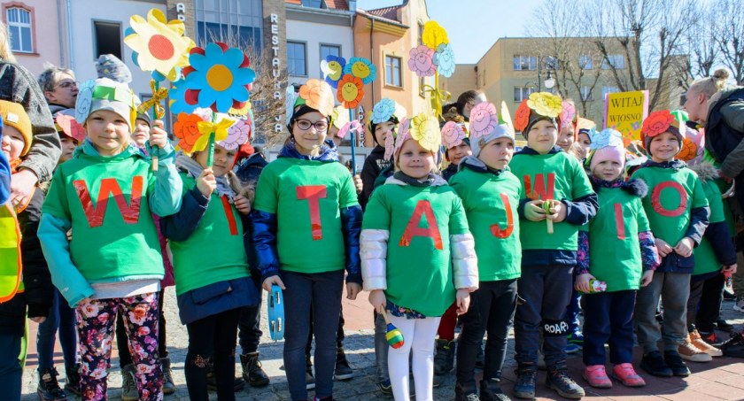 Przedszkolaki przywitały wiosnę