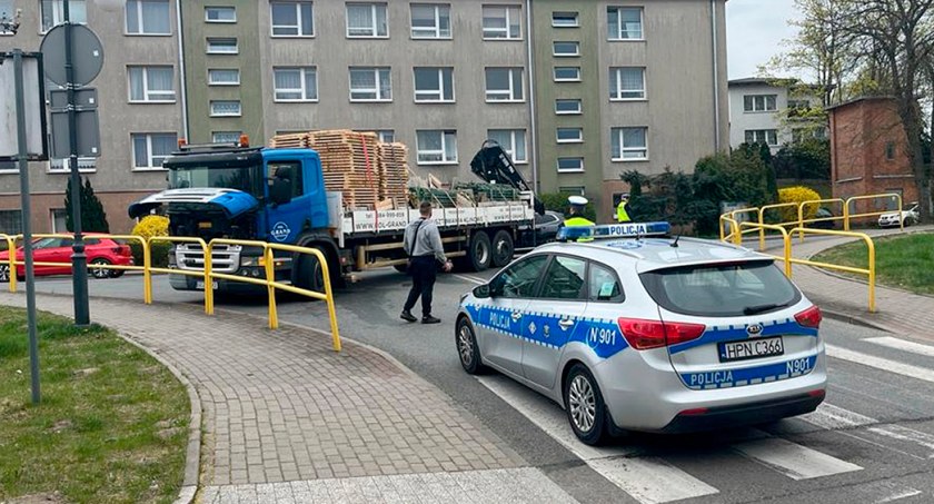 Utrudnienia na ul. Wolności w Bytowie