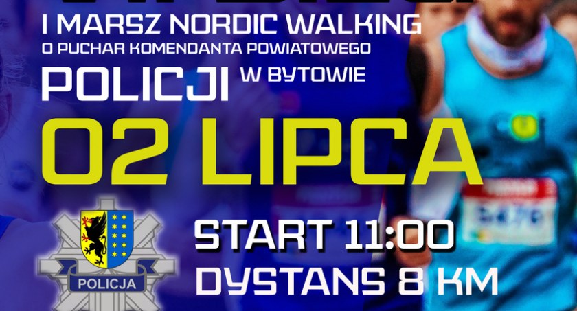 VII Bieg o Puchar Komendanta Powiatowego Policji w Bytowie. Nie czekaj, zapisz się!