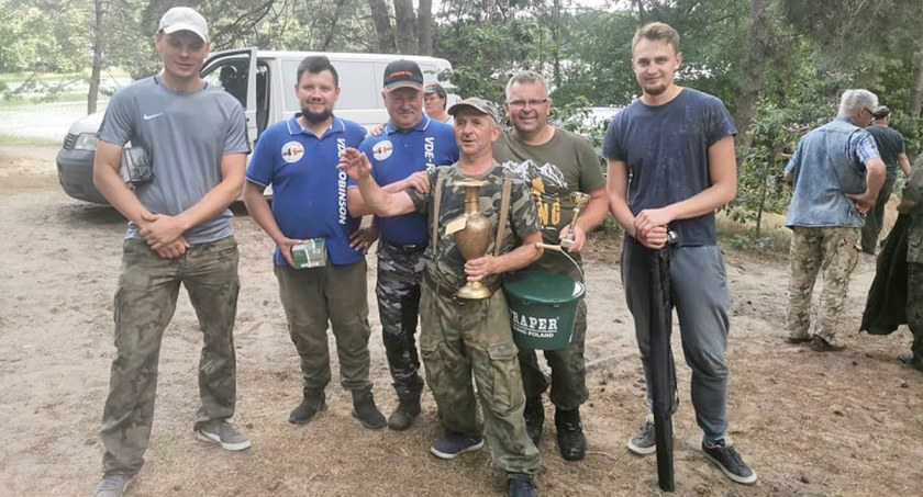 Drużyna z PZW „Sum” Kołczygłowy zdobyła puchar zawodów wędkarskich w Skarszewach