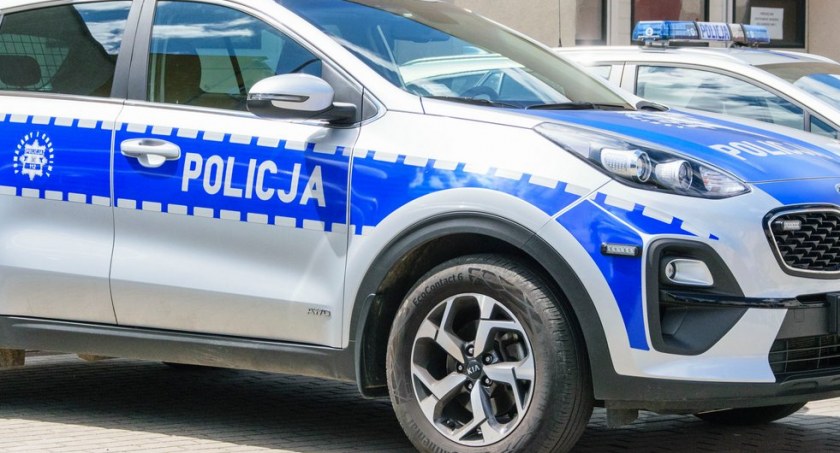 Przyjechał na kurs. Z posterunku odebrać go musieli rodzice