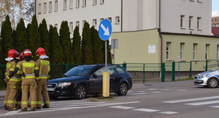 Potrącenie na ul. Prostej w Bytowie