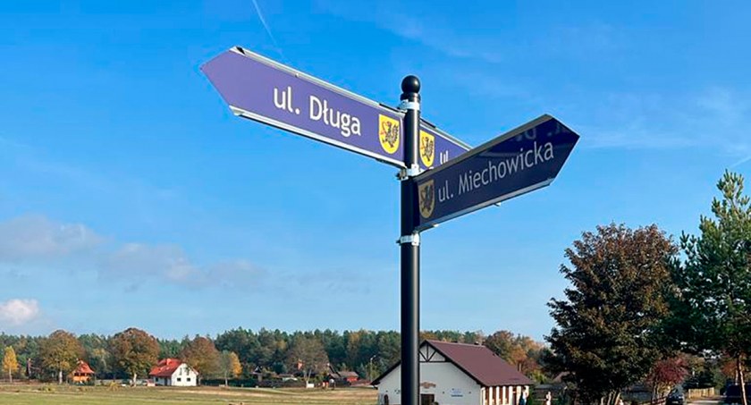 W Sominach, Kłącznie i Ugoszczy staną ulicowskazy