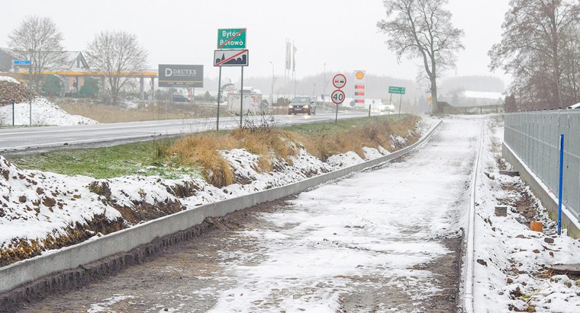 Przedłuży się budowa chodnika do Udorpia. Jest szansa na wykupienie fragmentu działki