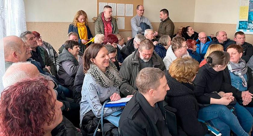 „Gmina będzie miała finanse, a wioska smród i brud” - mówiła jedna mieszkanek Osławy Dąbrowy