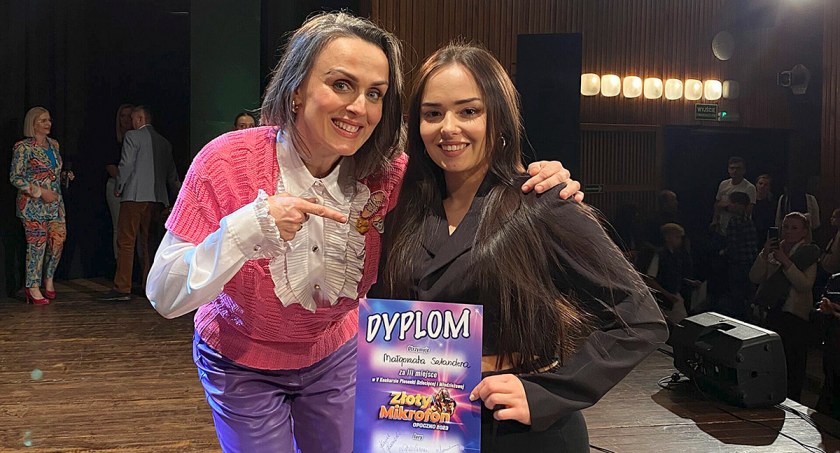 Małgorzata Sztandera i Kacper Trzebiatowski zaśpiewali w Opocznie. Trzecie miejsce dla bytowianki