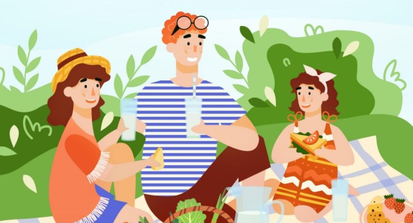 Piknik z produktem polskim w Parchowie